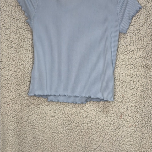 Blue Ribbed Star Tee - Picture 3 of 3